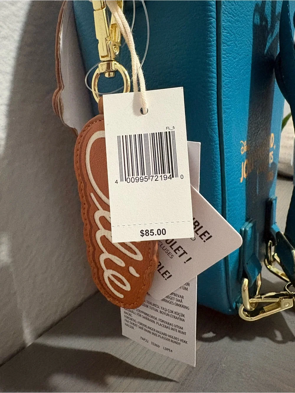 NWT Loungefly Ollie Gingerbread Man Backpack